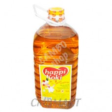 Vegetable oil "Happy Koki" 5  liters