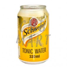 Schweppes Tonic water can 330 ml