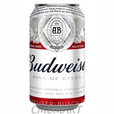 "Budweiser" beer can 330 ml