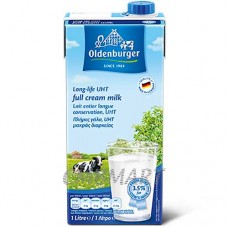 Oldenburger Fullcream milk 3.5% 1 Lt