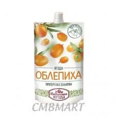 Sea buckthorn puree with sugar "Siberian berry", 280 g